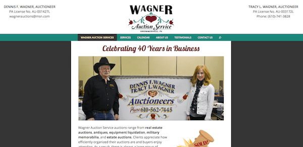 Wagner Auction Services