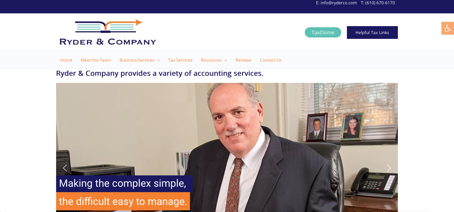 ryder and co accounting website home